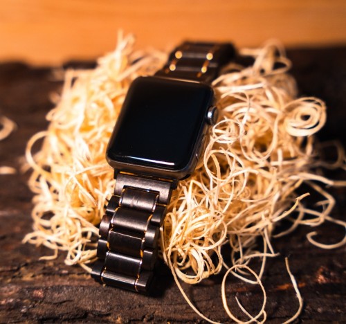 香港手作紫光檀木製錶帶 (智能錶及 Apple Watch 適用)