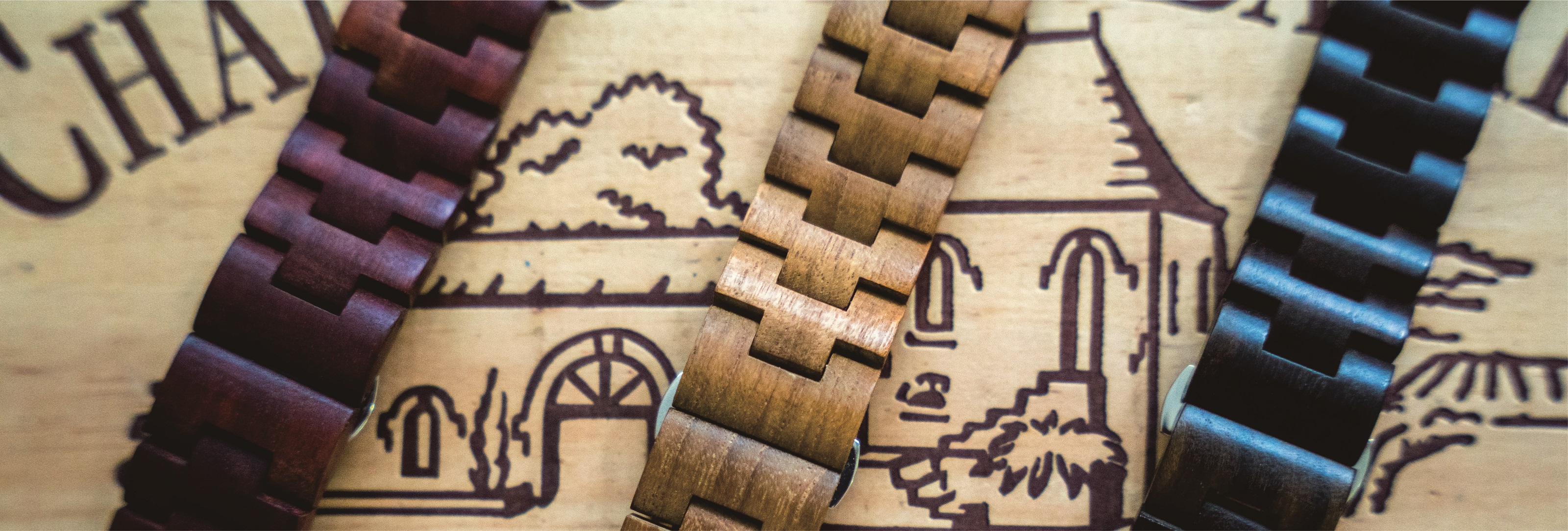 Wood Strap For Smart Watch